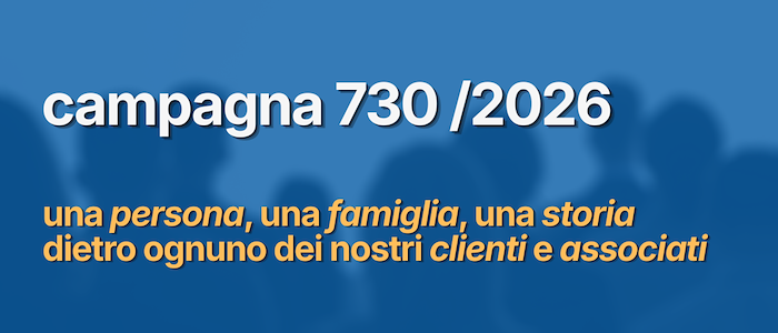 Una persona, una famiglia, una storia dietro ognuno dei nostri clienti e associati