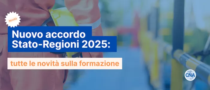 Nuovo accordo Stato-Regioni 2025: tutte le novità sulla formazione