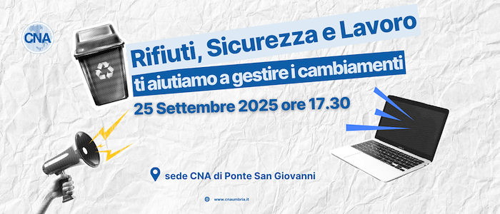 Rifiuti, Sicurezza, Lavoro: ti aiutiamo a gestire i cambiamenti