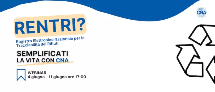 RENTRI: due nuovi webinar